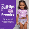 Pull-Ups Plus Training Pants for Girls, Size 2T-6T
