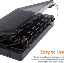 MonthlyPillOrganizer_28Days_Compact_PortableforElderlyParents_Patients_28Grids_3 - Brands For Less USA